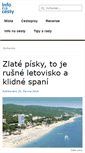 Mobile Screenshot of bulharsko.infonacesty.cz